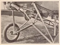An illustration from Drop and Flight Tests on NY-2 Landing Gears Including Measurements of Vertical Velocities at Landing (1933)