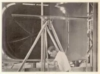 An illustration from The 7 by 10 Foot Wind Tunnel of the National Advisory Committee for Aeronautics (1933)