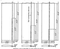 An illustration from Wind-tunnel research comparing lateral control devices, particularly at high angles of attack I : ordinary ailerons on rectangular wings (1933)