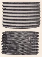 An illustration from Heat Transfer from Finned Metal Cylinders in an Air Stream (1935)