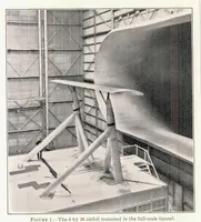 Picture 2 of 3 from Scale Effect on Clark Y Airfoil Characteristics from NACA Full-Scale Wind-Tunnel Tests (1935), leaf 5