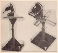An illustration from The Measurement of the Field of View from Airplane Cockpits (1936)