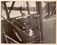 An illustration from The Measurement of the Field of View from Airplane Cockpits (1936)