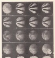 An illustration from Some Effects of Injection Advance Angle, Engine-Jacket Temperature, and Speed on Combustion in a Compression-Ignition Engine (1936)