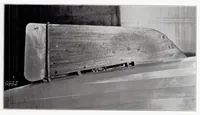An illustration from Pressure-Distribution Measurements at Large Angles of Pitch on Fins of Different Span-Chord Ratio on a 1/40-Scale Model of the U. S. Airship "Akron." (1937)