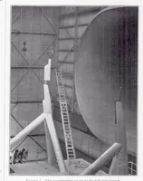 An illustration from Experimental Investigation of Wind-Tunnel Interference on the Downwash Behind an Airfoil (1937)