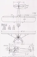 An illustration from Comparative Flight and Full-Scale Wind-Tunnel Measurements of the Maximum Lift of an Airplane (1938)