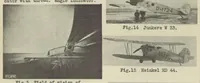 An illustration from Measurement of visibility from the pilot's cockpit on different airplane types (1931)