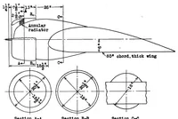 An illustration from Wing-Nacelle-Propeller Tests - Comparative Tests of Liquid-Cooled and Air-Cooled Engine Nacelles (1934)