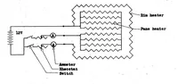An illustration from Investigation of an Electrically Heated Airplane Windshield for Ice Prevention, Special Report (1939)