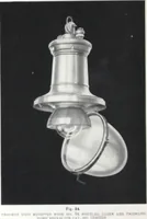 An illustration from Novalux street lighting units (pendent and bracket types) for Mazda series lamps. (1919)