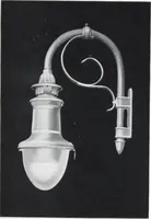 An illustration from Novalux street lighting units (pendent and bracket types) for Mazda series lamps. (1919)
