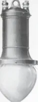 An illustration from Novalux street lighting units (pendent and bracket types) for Mazda series lamps. (1919)