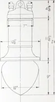 An illustration from Novalux street lighting units (pendent and bracket types) for Mazda series lamps. (1919)