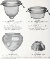 An illustration from Novalux street lighting units (pendent and bracket types) for Mazda series lamps (1920)