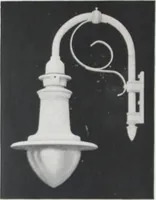 An illustration from Novalux street lighting units (pendent and bracket types) for Mazda series lamps (1920)