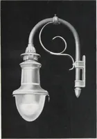 An illustration from Novalux street lighting units (pendent and bracket types) for Mazda series lamps (1920)