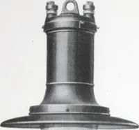 An illustration from Novalux street lighting units (pendent and bracket types) for Mazda series lamps (1920)