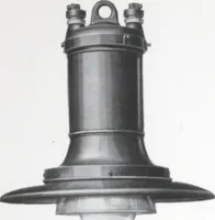 An illustration from Novalux street lighting units (pendent and bracket types) for Mazda series lamps (1920)