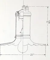 An illustration from Novalux street lighting units (pendent and bracket types) for Mazda series lamps (1920)