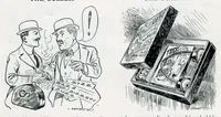 An illustration from Novelties, Jokes, Tricks, Puzzles, Magic, From All Over The World And Every Where Else, 1913, C. J. Felsman (1913)