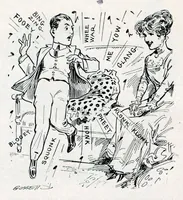An illustration from Novelties, Jokes, Tricks, Puzzles, Magic, From All Over The World And Every Where Else, 1913, C. J. Felsman (1913)