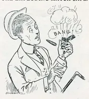 An illustration from Novelties, Jokes, Tricks, Puzzles, Magic, From All Over The World And Every Where Else, 1913, C. J. Felsman (1913)
