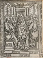 An illustration from [Horae ad usum Romanum. Lat. et fr. :] Heures à l’usaige de Romme (1505)