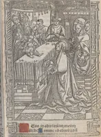 An illustration from [Horae ad usum Romanum. Lat. et fr. :] Heures à l’usaige de Romme (1505)