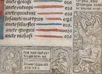 Picture 45 of 66 from [Horae ad usum Romanum. Lat. et fr. :] Heures à l’usaige de Romme (1505), leaf 180