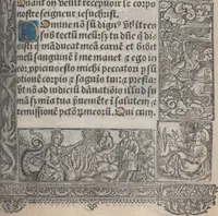 An illustration from [Horae ad usum Romanum. Lat. et fr. :] Heures à l’usaige de Romme (1505)