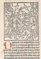 An illustration from Chroniques de France (1ère partie)