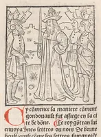 An illustration from Chroniques de France (1ère partie)