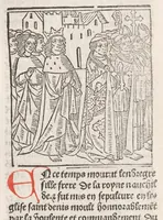 An illustration from Chroniques de France (1ère partie)