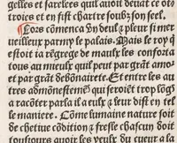 Picture 27 of 76 from Chroniques de France (1ère partie), leaf 203