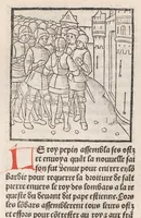 An illustration from Chroniques de France (1ère partie)