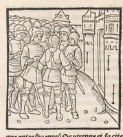 An illustration from Chroniques de France (1ère partie)