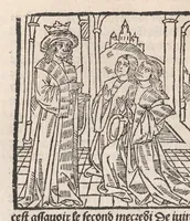 An illustration from Chroniques de France (1ère partie)