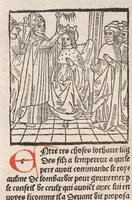 An illustration from Chroniques de France (1ère partie)
