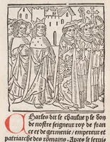 An illustration from Chroniques de France (1ère partie)