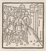 An illustration from Chroniques de France (1ère partie)