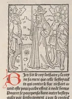 An illustration from Chroniques de France (1ère partie)