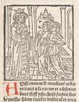 An illustration from Chroniques de France (1ère partie)