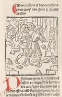 An illustration from Chroniques de France (1ère partie)
