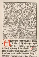An illustration from Chroniques de France (1ère partie)