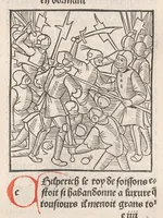 An illustration from Chroniques de France (1ère partie)