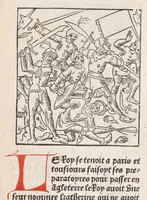 An illustration from Chroniques de France (3ème partie)