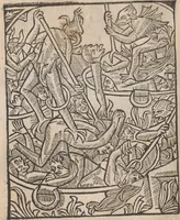 An illustration from [Calendrier des bergers :] Kalendrier et compost des bergiers (1506)