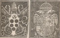 An illustration from Edictum imperiale [Caroli V] contra regem Gallum (12 juillet 1521) (1521)