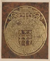 An illustration from De las Islas halladas en las Indias. Lat. :] Epistola de insulis Indie supra Gangem nuper inventis. Tr. Leandro di Cosco